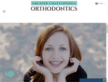 Tablet Screenshot of greaterchattanoogaorthodontics.com